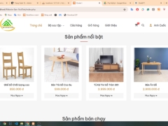 Web bán hàng giới thiệu sản phẩm Nội Thất Gia Dụng [PHP & MYSQL]